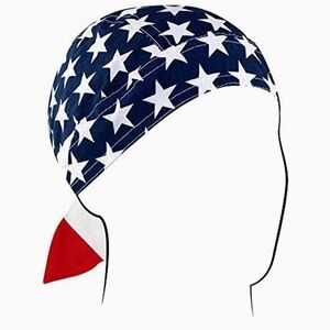 Luckenback 100% Cotton American Flag Bandanna